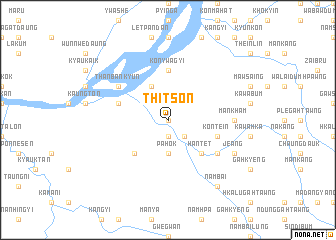 map of Thitson