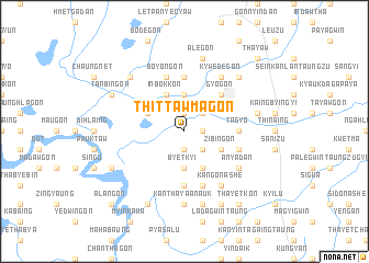 map of Thittawmagon