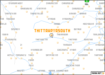 map of Thittawpya South