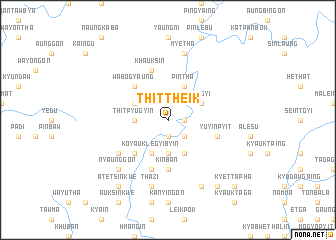 map of Thittheik