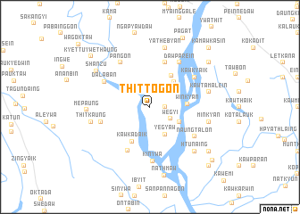 map of Thittogon