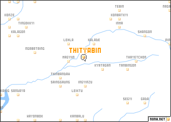 map of Thityabin