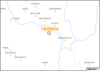 map of Thiumayu