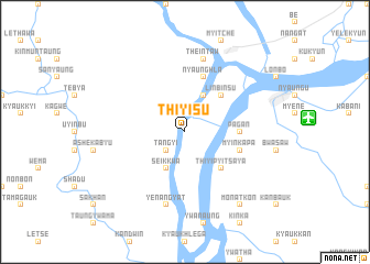 map of Thiyisu