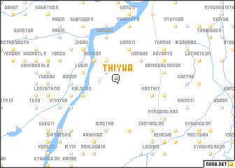 map of Thiywa