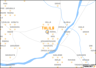 map of Thlila