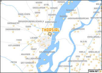 map of Thoa Siāl
