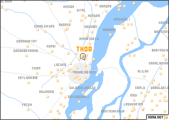 map of Thoa