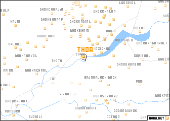 map of Thoa