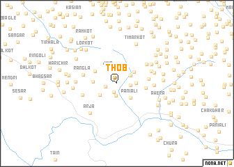 map of Thob