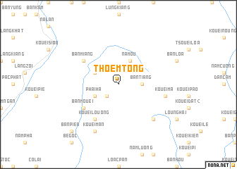 map of Thoem Tong