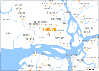 map of Thogya