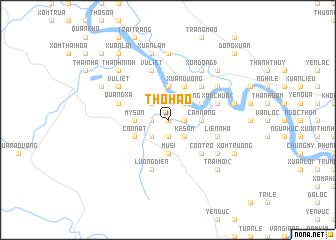 map of Thổ Hào