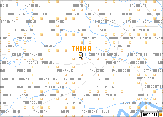 map of Thổ Hà