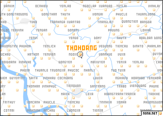 map of Thổ Hoàng