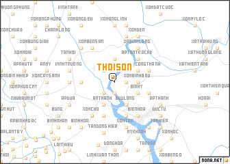 map of Thới Sơn