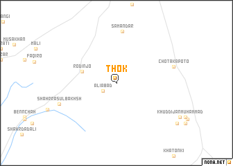 map of Thok