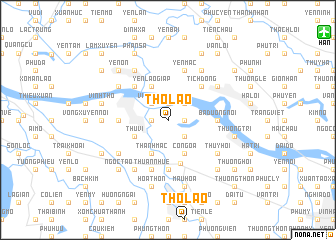 map of Thọ Lão