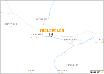 map of Thola Palca