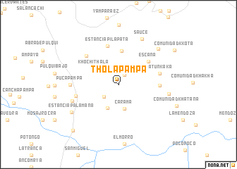 map of Thola Pampa