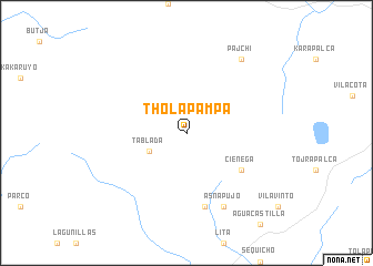 map of Thola Pampa