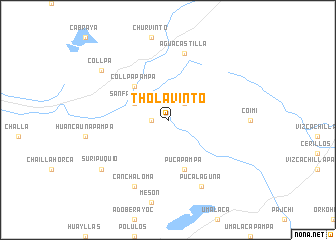 map of Thola Vinto