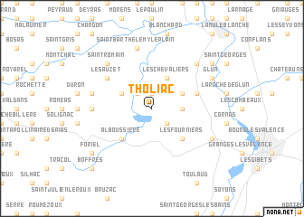 map of Tholiac