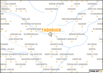 map of Thomaíika