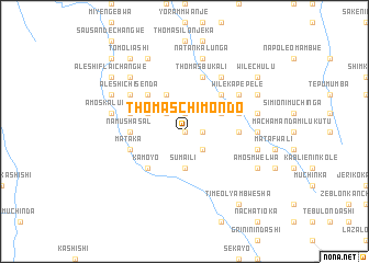 map of Thomas Chimondo