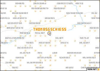 map of Thomasgschieß