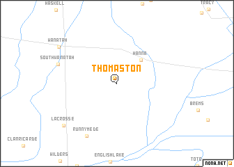 map of Thomaston