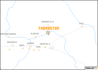 map of Thomaston