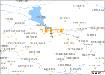 map of Thomastown