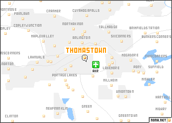 map of Thomastown