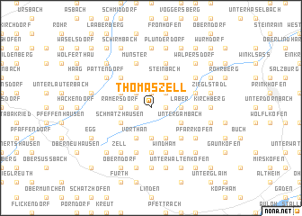 map of Thomaszell
