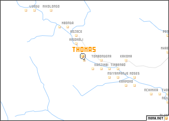 map of Thomas