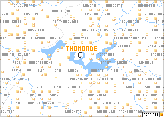 map of Thomonde