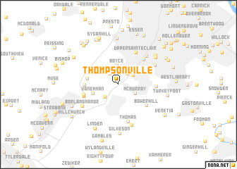 map of Thompsonville