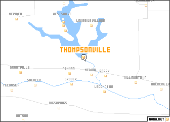 map of Thompsonville