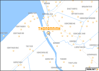 map of Thôn An Ninh