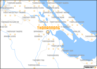 map of Thôn An Nông