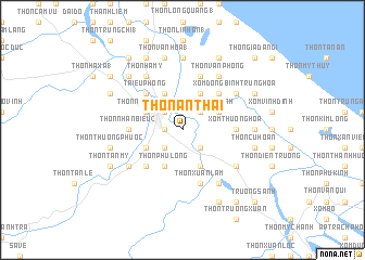 map of Thôn An Thái