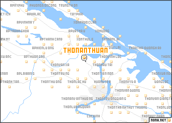 map of Thôn An Thuân