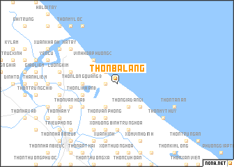 map of Thôn Ba Lăng