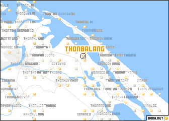 map of Thôn Ba Lăng