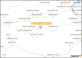 map of Thôn Bảng Sơn