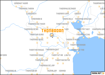 map of Thôn Bảo An