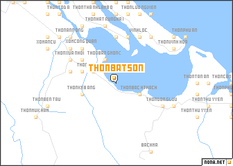 map of Thôn Bát Sơn