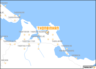 map of Thôn Bình An