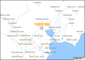 map of Thôn Cà Ðú